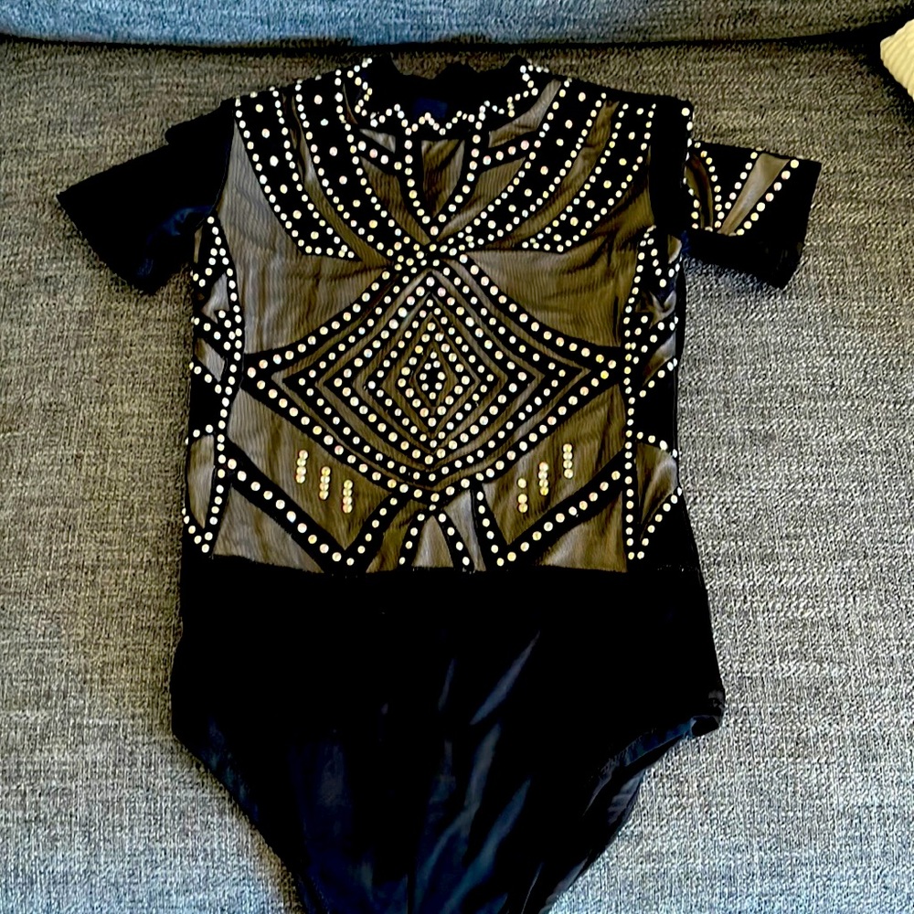 Gymnastics leotard.